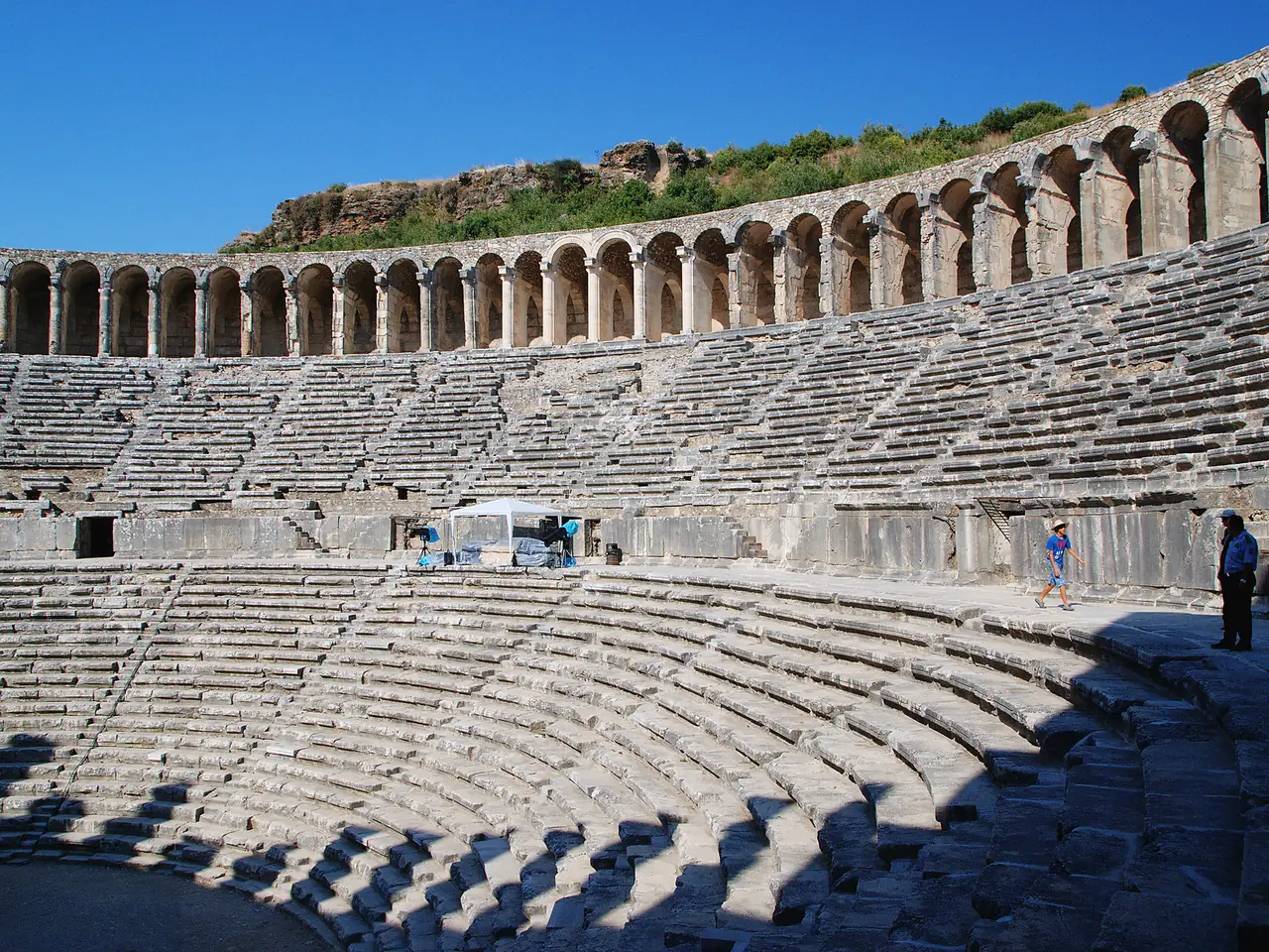 Perge, Aspendos og Side