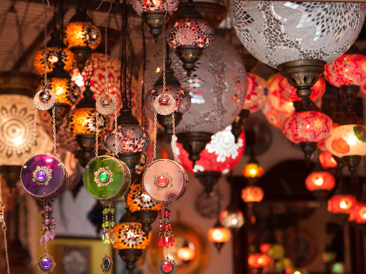 Mosaic Lamp Workshop