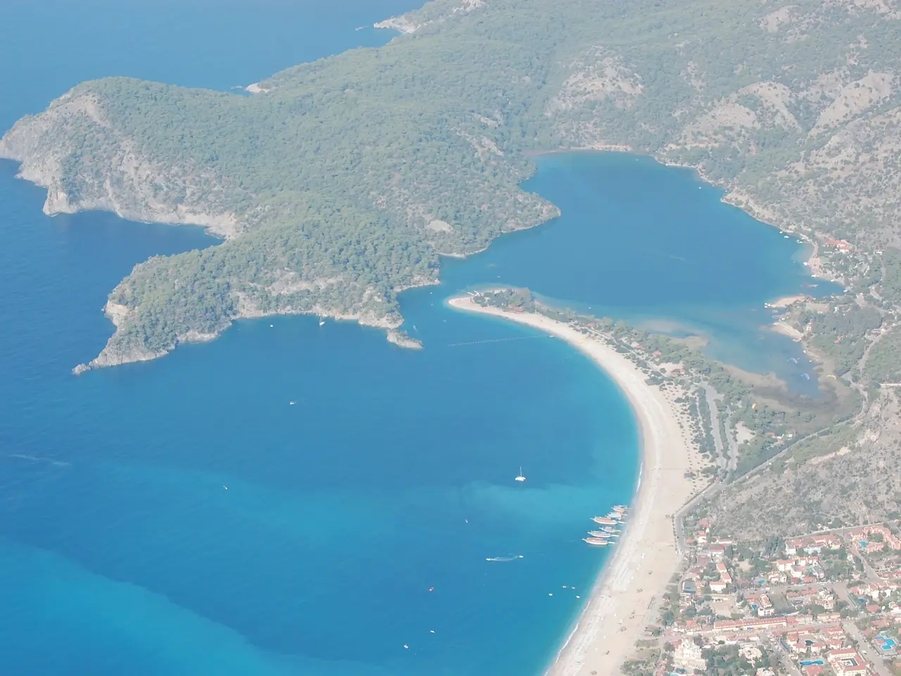 Paragliding over Ölüdeniz