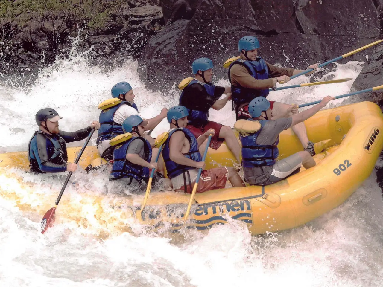 Rafting, Buggy und Zipline
