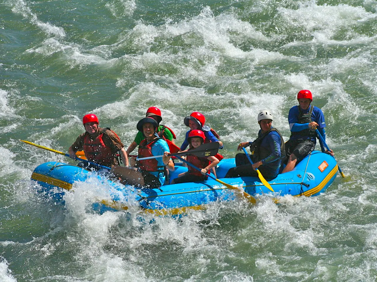 Rafting i quady